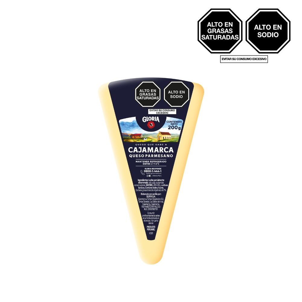 QUESO PARMESANO CUÑA GLORIA 200G CUÑA