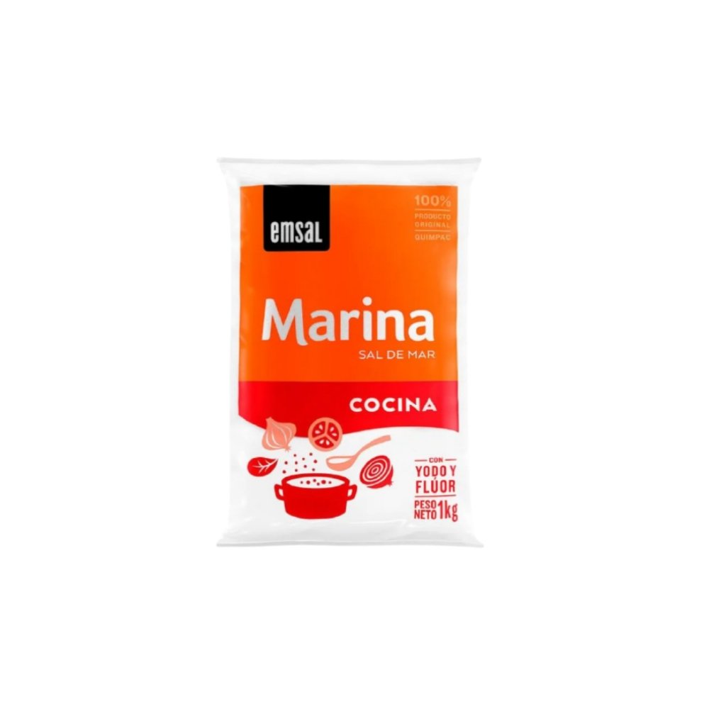 SAL MARINA EMSAL COCINA BOLSA X 1KG