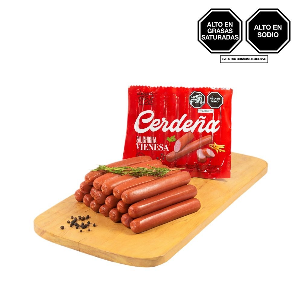 SALCHICHA VIENESA CERDEÑA PQT X 960 GR