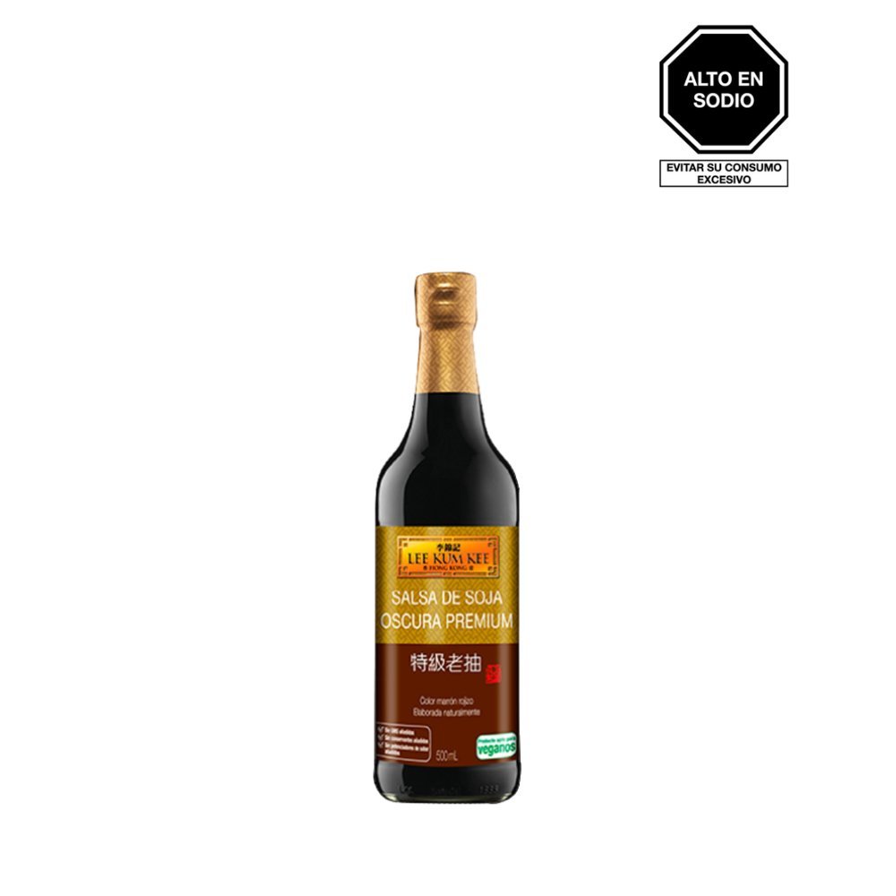 SALSA DE SOYA OSCURA PREMIUM LKK 500ML
