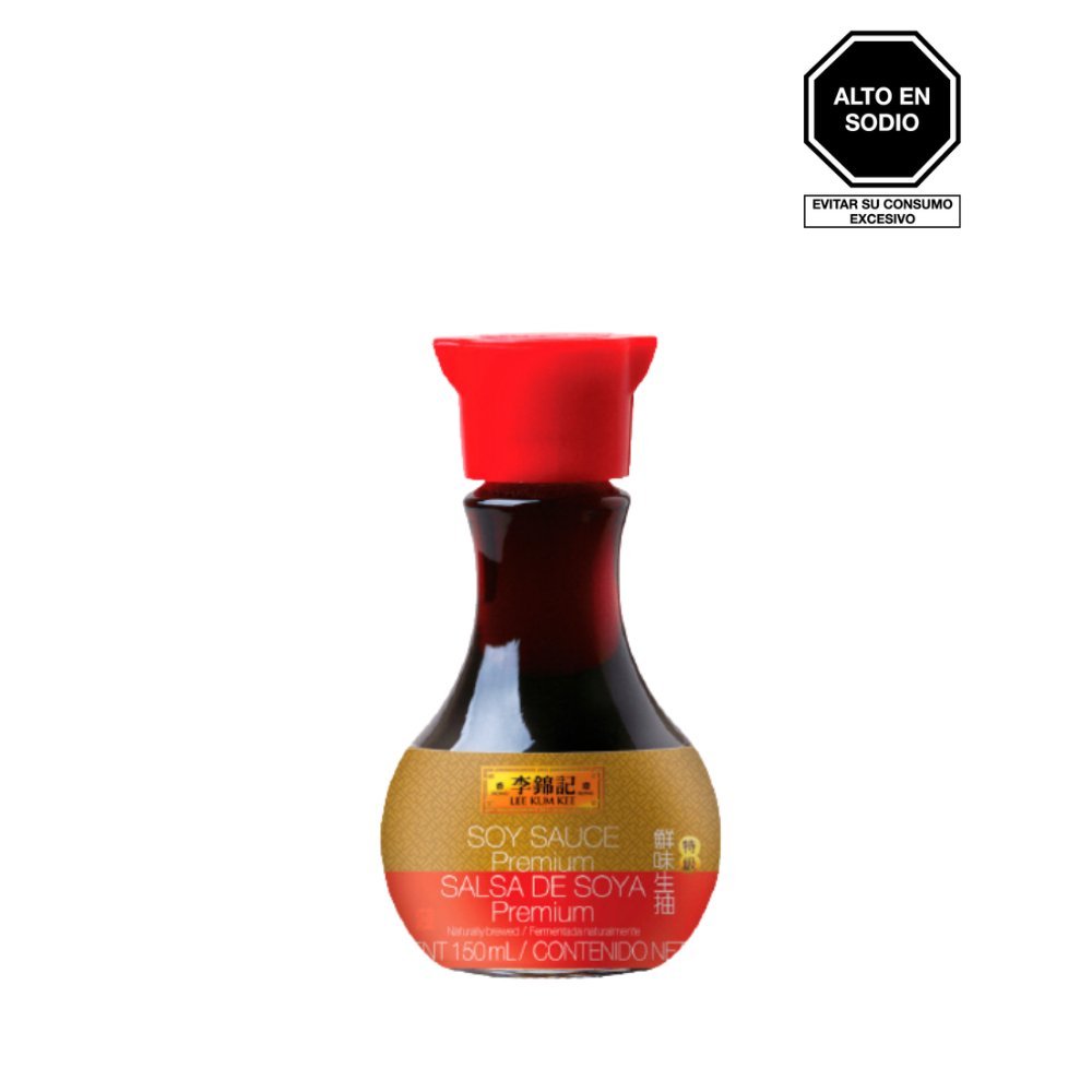 SALSA DE SOYA PREMIUM CLARA BT C/ DISP LKK 150 ML