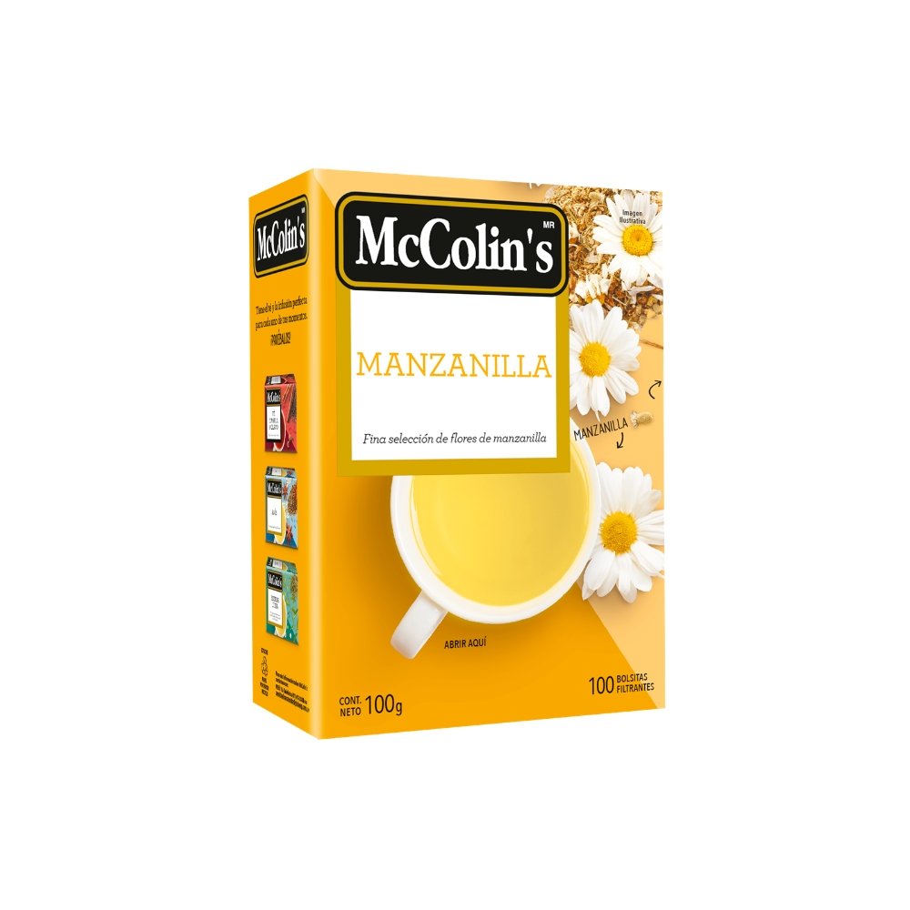 MANZANILLA MC COLINS CAJA X 100 SOBRES