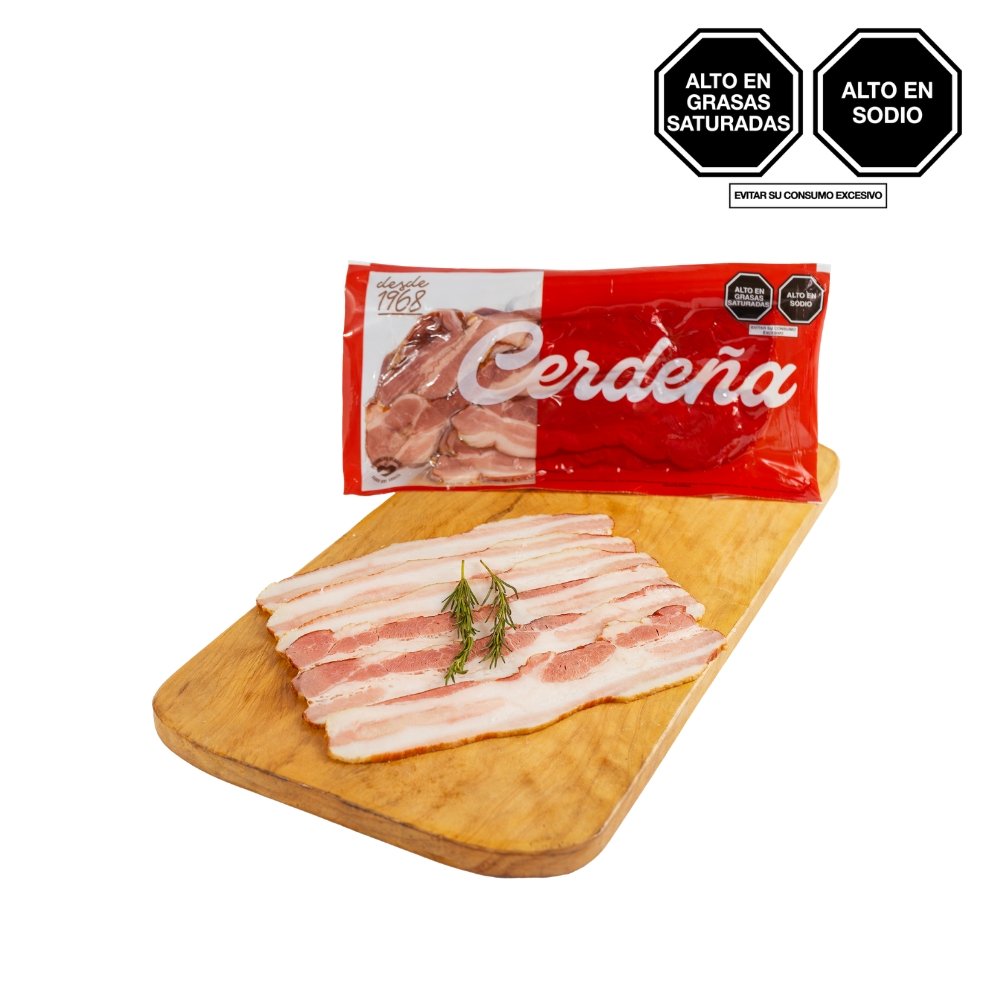 TOCINO BACON CERDEÑA PQT X 500GR