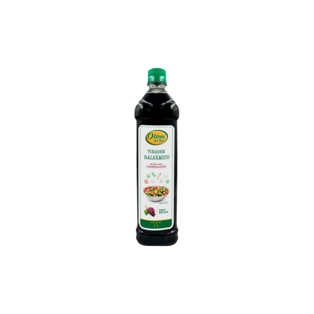 VINAGRE BALSÁMICO BOT x 1 LT PET OLIVOS DEL SUR