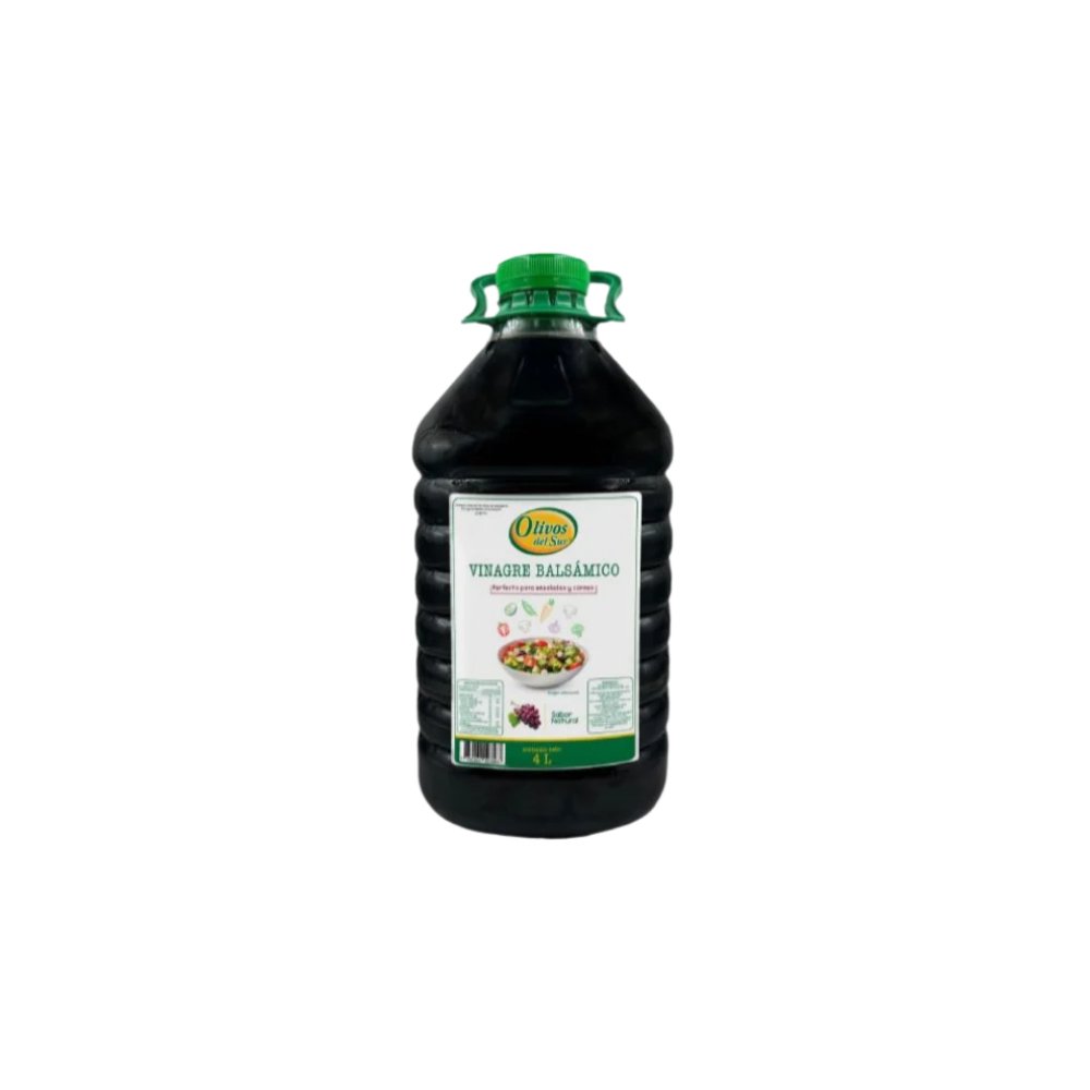 VINAGRE BALSÁMICO GL x 4 LT OLIVOS DEL SUR