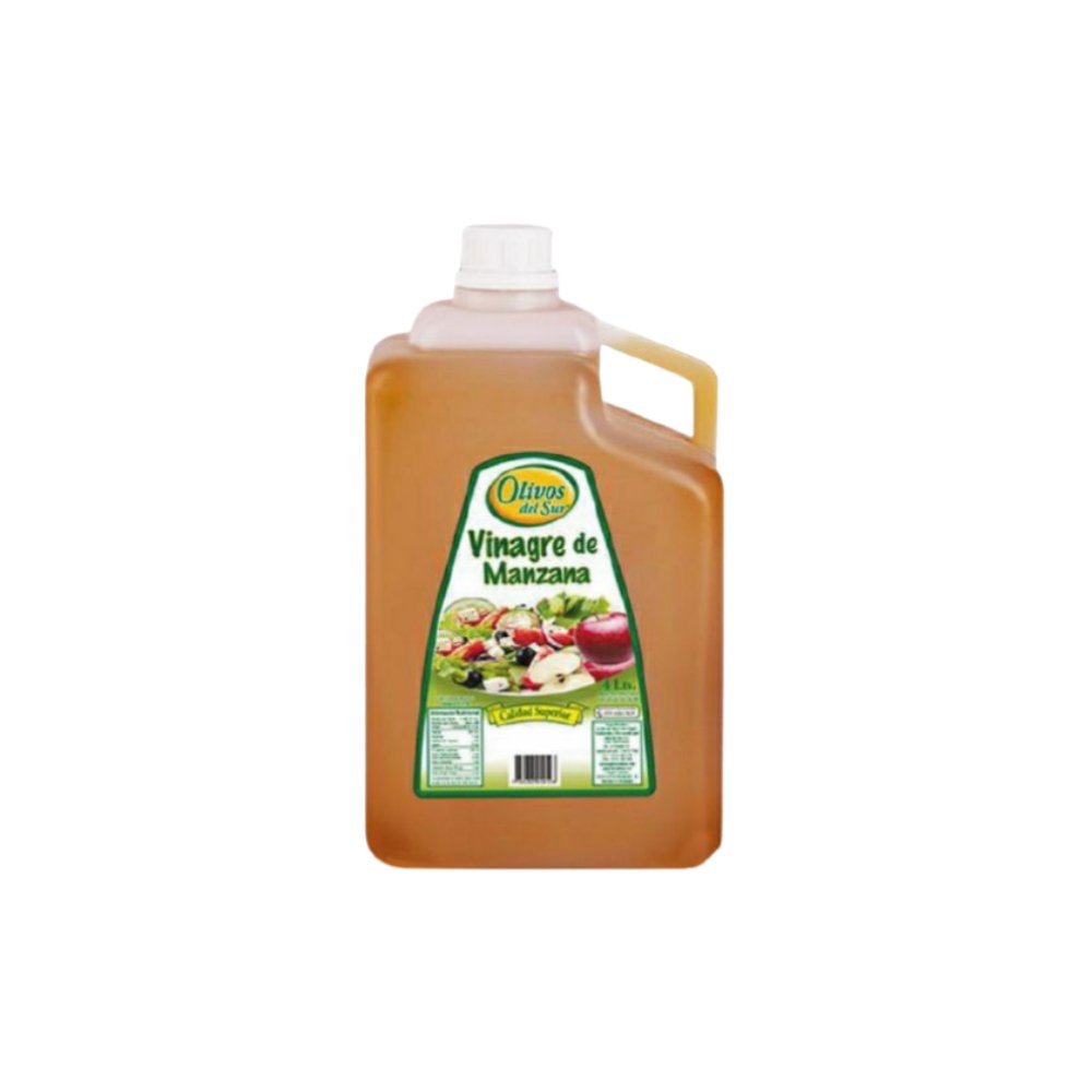 VINAGRE DE MANZANA OLIVOS DEL SUR GL 4 LT