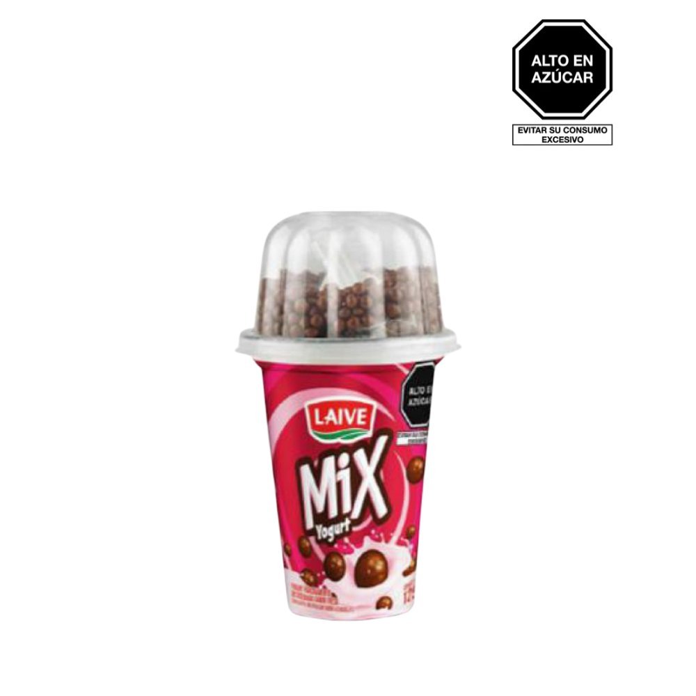 YOG LAIVE MIX FRESA C/CEREAL BOLI CHOCOL VASO 125G