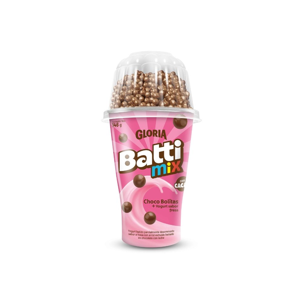 YOGURT BATTIMIX GLORIA FRESA C/CHO X 146G