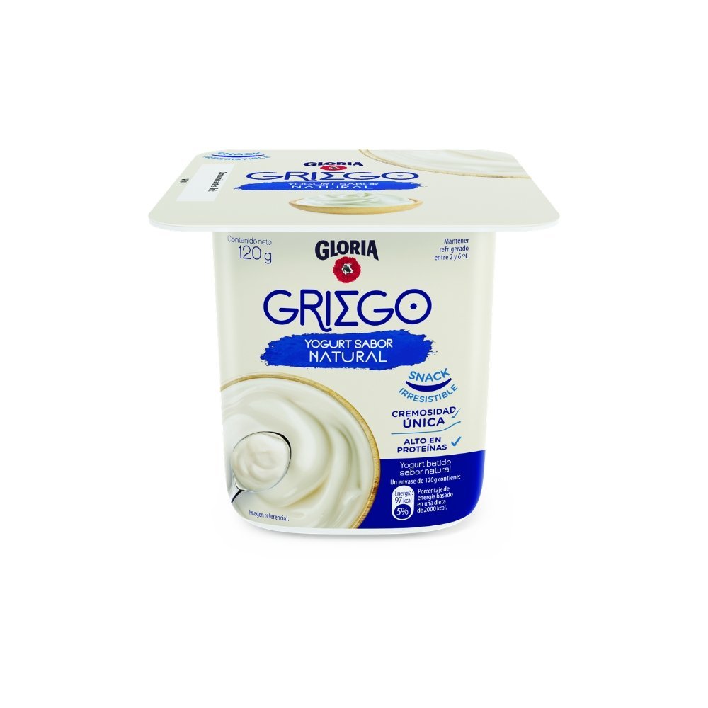 YOGURT GRIEGO GLORIA CON MIEL VASO 120GR