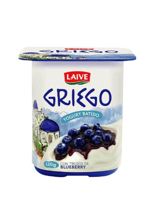YOGURT GRIEGO LAIVE BLUEBERRY VASO 120G