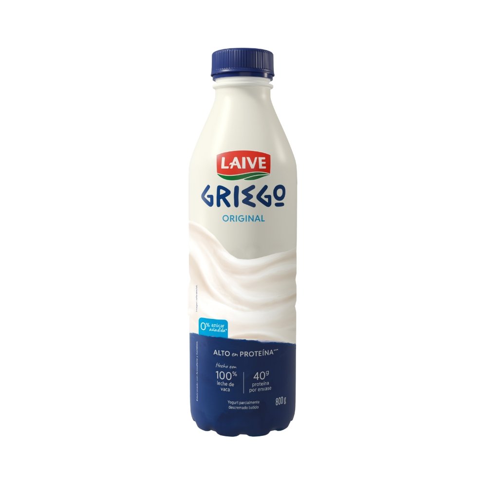 YOGURT GRIEGO LAIVE NATURAL BOTELLA 800G