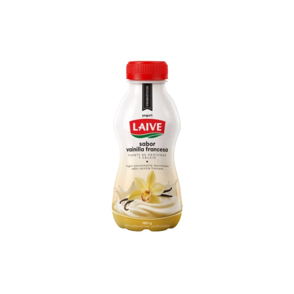 YOGURT LAIVE SABOR VAINILLA BOT 180G