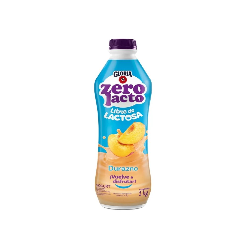YOGURT PARC. DESLACTOSADO GLORIA SABOR DURAZNO X 1KG