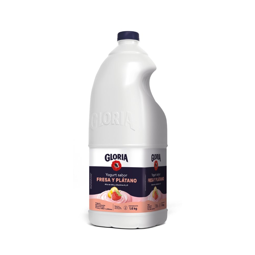 YOGURT PAR.DESC. GLORIA SABOR FRESA PLATANO X 1.6KG