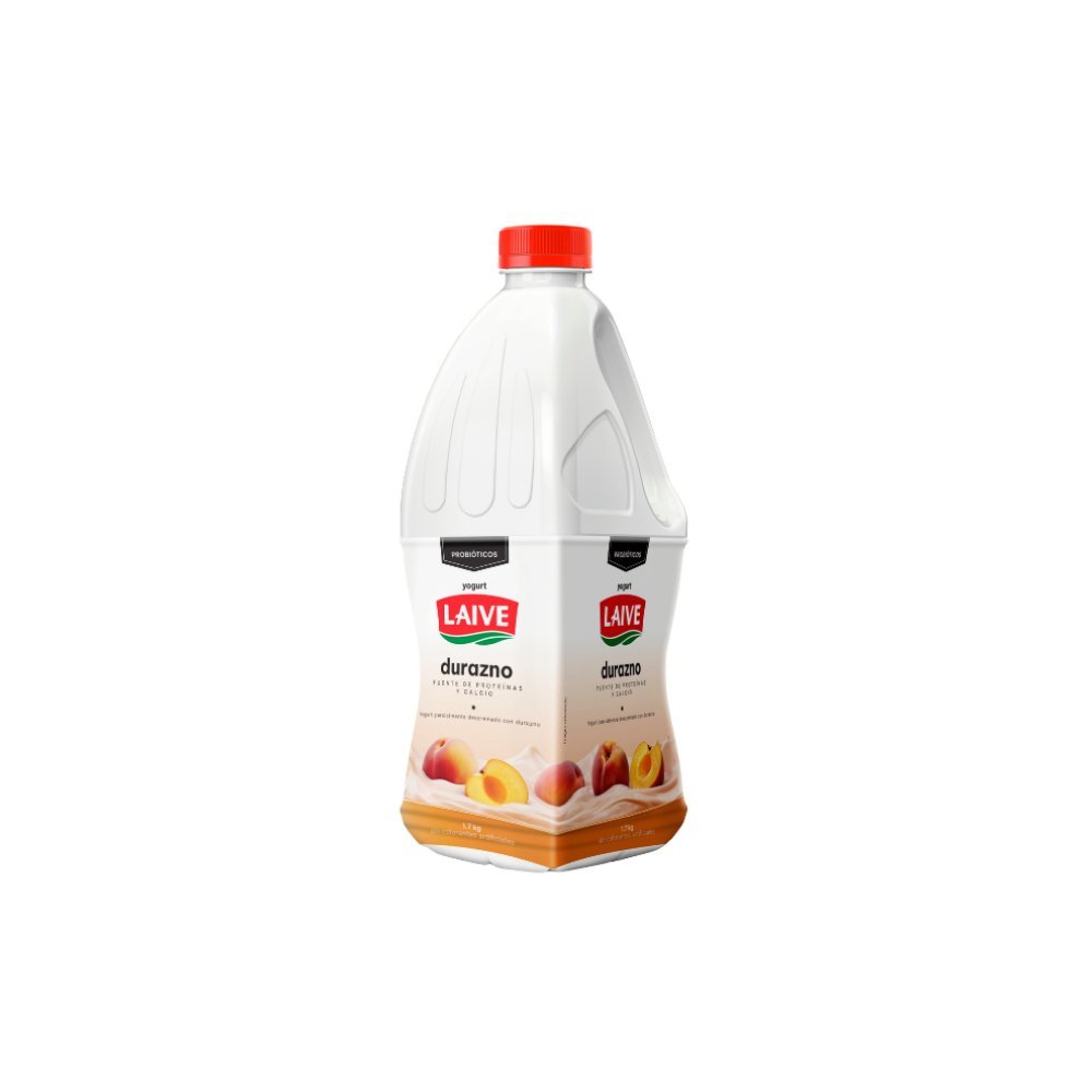 YOGURT PROBIOTICO LAIVE DURAZNO GALONERA 1.7KG