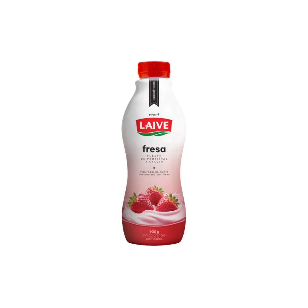 YOGURT PROBIOTICO LAIVE FRESA BOTELLA 946ML / 930ML