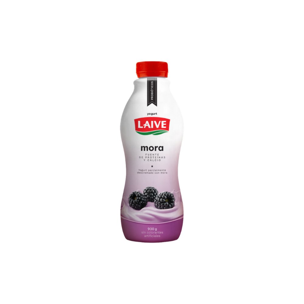 YOGURT PROBIOTICO LAIVE MORA BOTELLA 946ML / 930ML