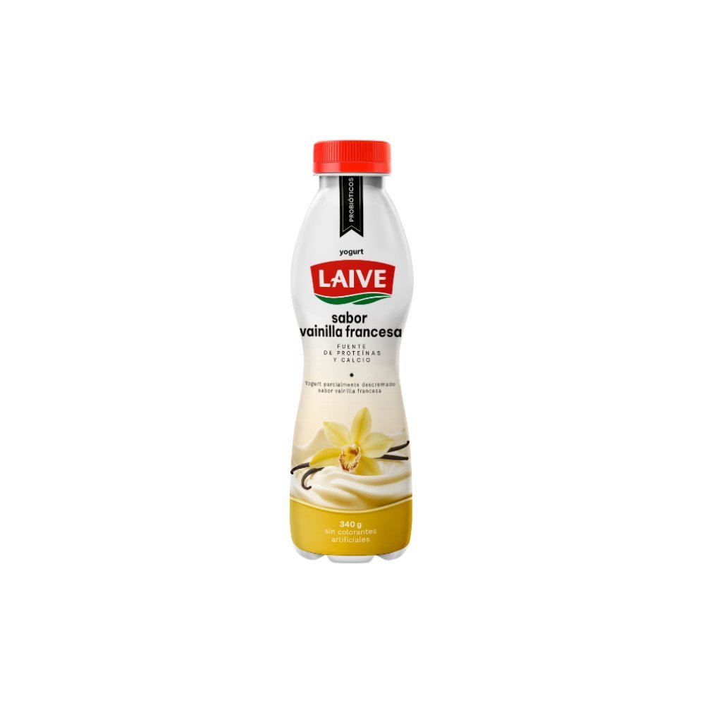 YOGURT PROBIOTICO LAIVE SABOR VAINILLA BOTELL 340G