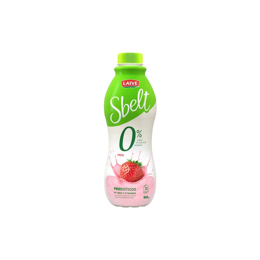 YOGURT PROBIOTICO SBELT FRESA BOTELLA 946ML