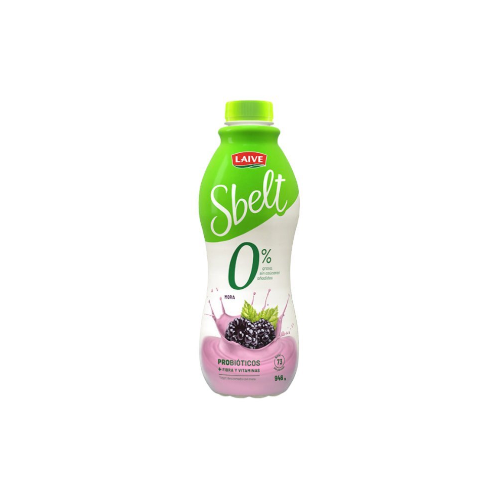 YOGURT PROBIOTICO SBELT MORA BOTELLA 946ML