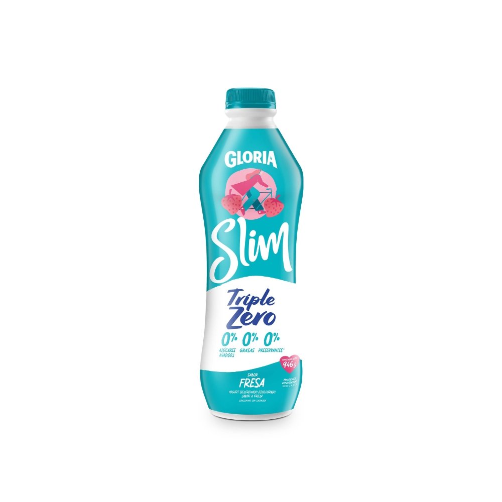 YOGURT SLIM GLORIA SABOR FRESA X 946GR