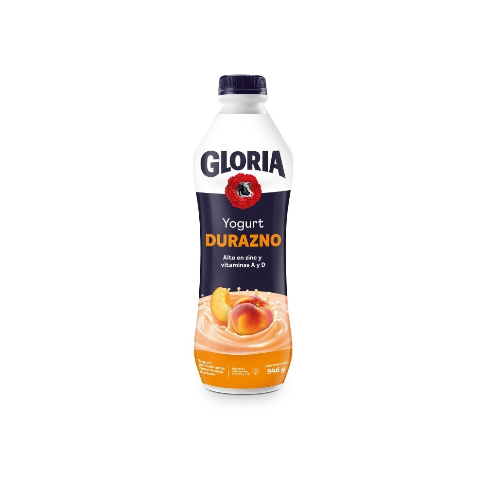 YOGURT.PARC.DESC GLORIA SABOR DURAZNO X 946GR