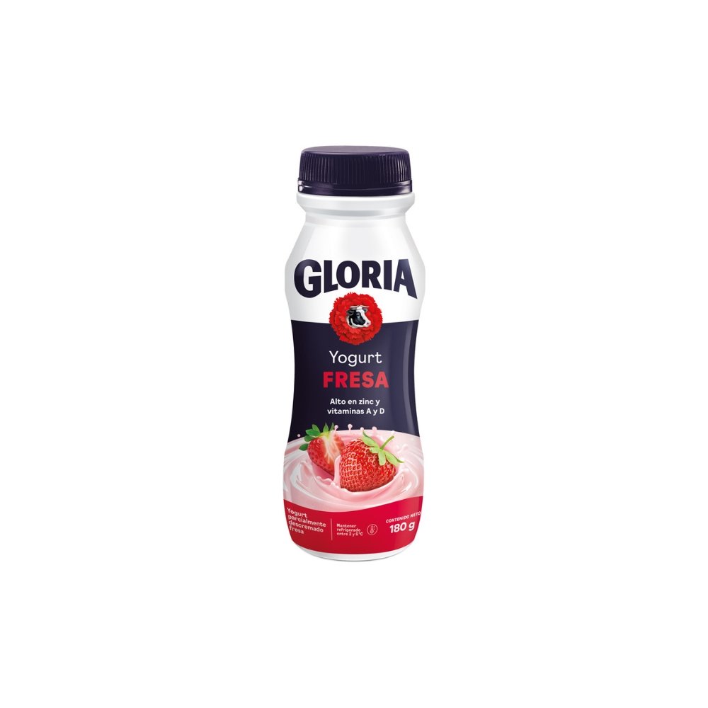 YOGURT PAR.DESC.GLORIA SABOR FRESA X 180GR