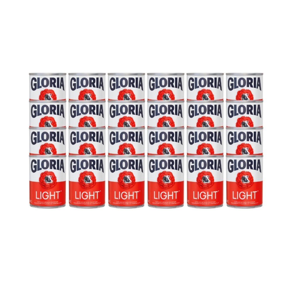 LECHE RECONSTITUIDA LIGHT GLORIA LATA X 390 BDJX24