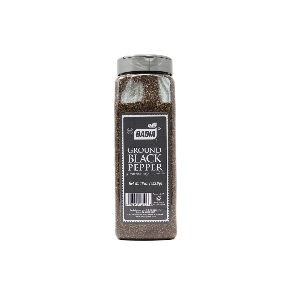PIMIENTA NEGRA MOLIDA BADIA X 453.60 GR
