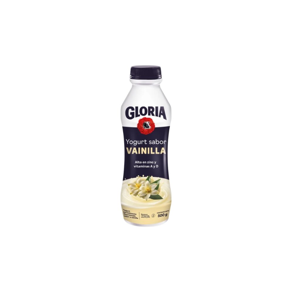 YOGURT PAR. DESC. GLORIA SABOR VAINILLA X 500GR