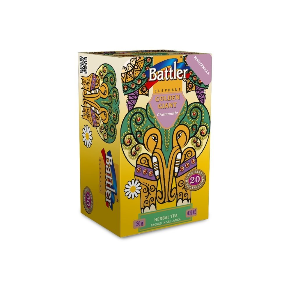 INFUSION MANZANILLA BATTLER CAJA X 20 SOBRES