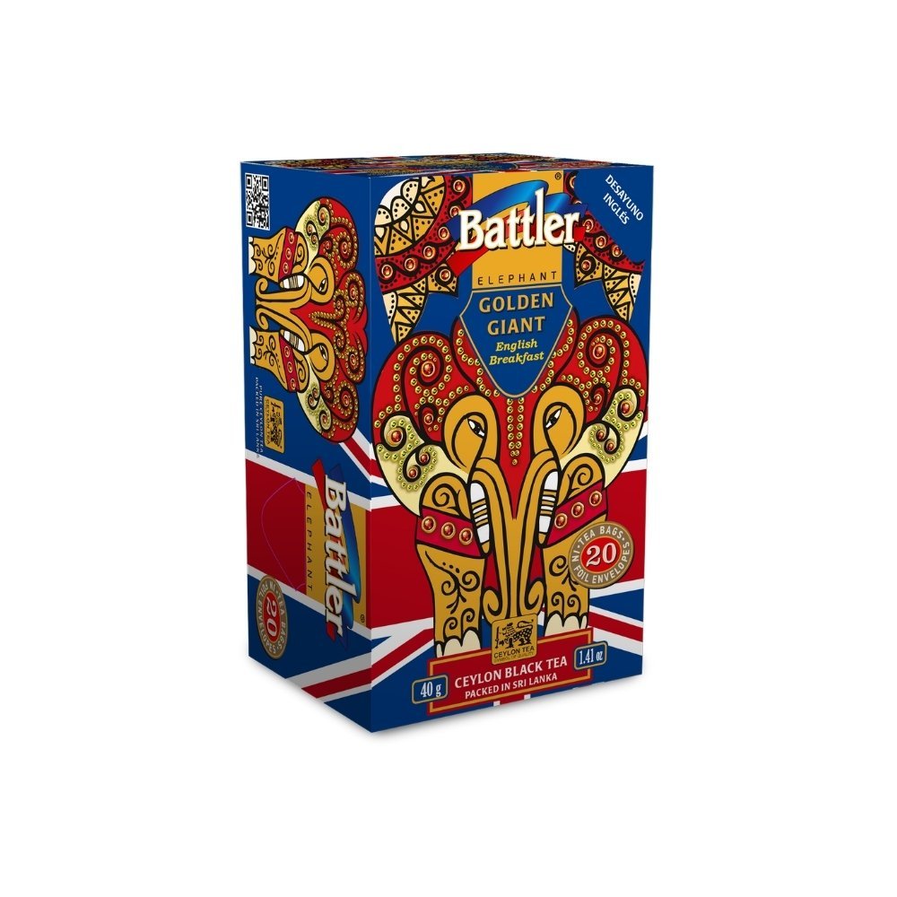 TE ENGLISH BREAKFAST (TE NEGRO) BATTLER CAJA X 20 SOBRES
