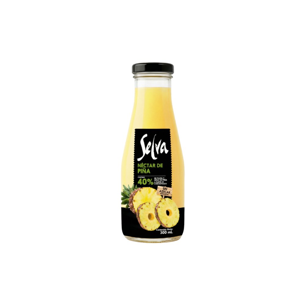 NECTAR PIÑA SELVA BOT VIDRIO 300ML